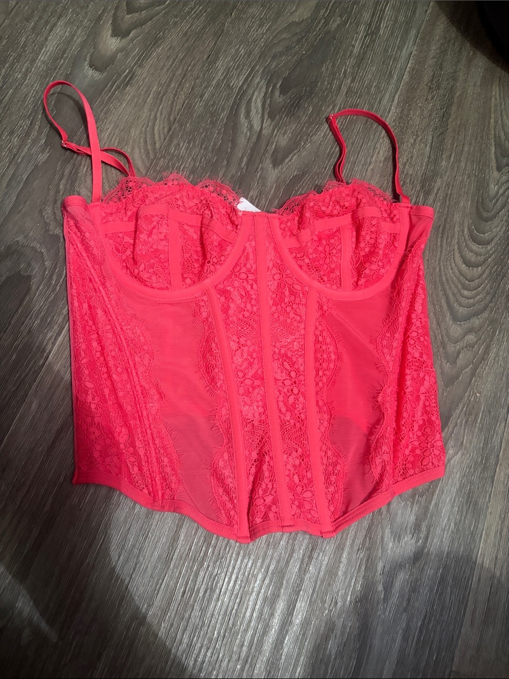 Urban Outfitters Lace Bustier Top